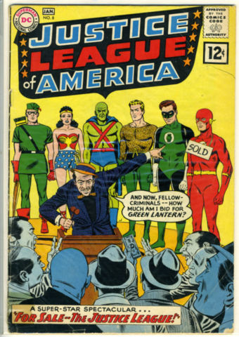 JUSTICE LEAGUE of AMERICA #008 © 1962 DC Comics